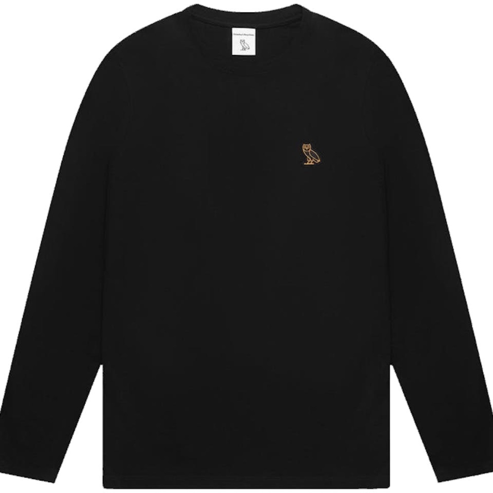 OVO Essentials Longsleeve T-shirt gently used sz Large black.